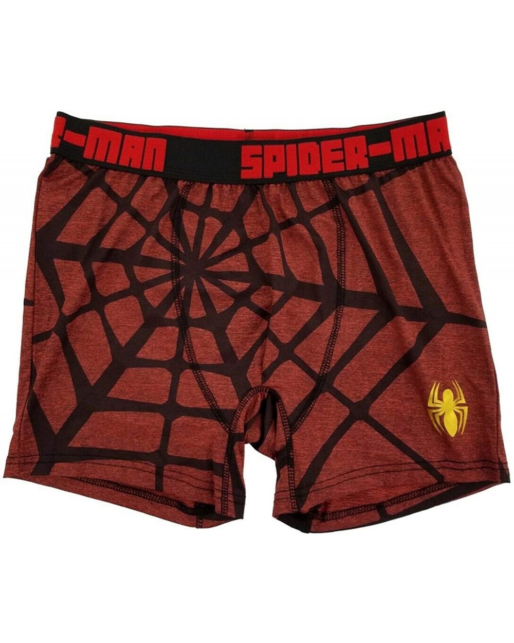 Spider-Man Web and Small Symbol Boxer Briefs - CH18DKY78E9 $36.02 Boxer Briefs