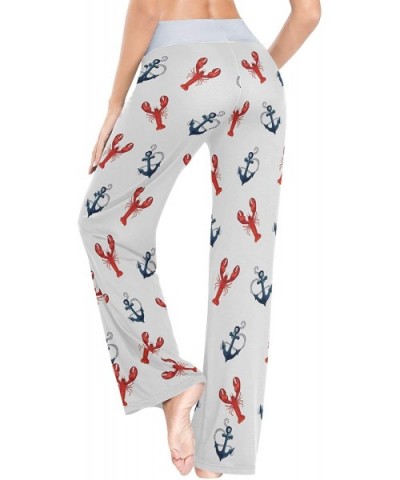 Women's Loose Casual Comfy Pajama Pants Drawstring Palazzo Wide Leg Lounge Pants - Color23 - CW197EHYZSZ $42.89 Bottoms