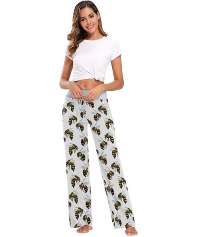 Women Pajama Pants Sleepwear Comfy Casual Palazzo Lounge Pants Wide Leg - Color 11 - C2197N9C56Z $44.40 Bottoms