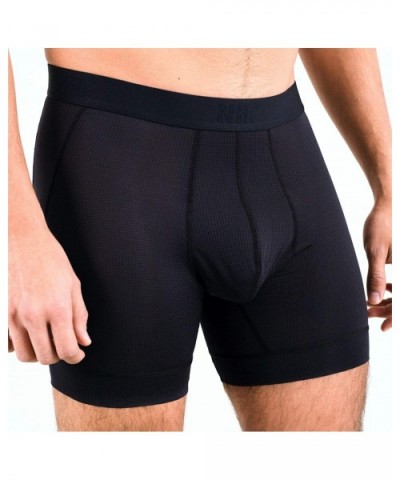 Mover - Semi Compression Boxer Brief in Black - CK18XH0ZCLG $59.67 Boxer Briefs