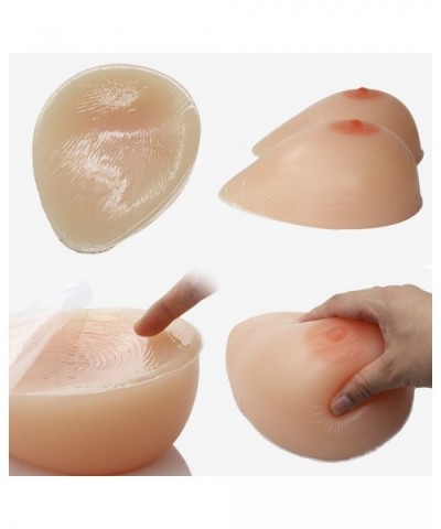 300-1800g/pair 34A-F Cup Silicone Breast Forms Self-Adhesive Fake Breasts For Transgender - Peachpuff - CA18E5LL4U7 $74.23 Ac...