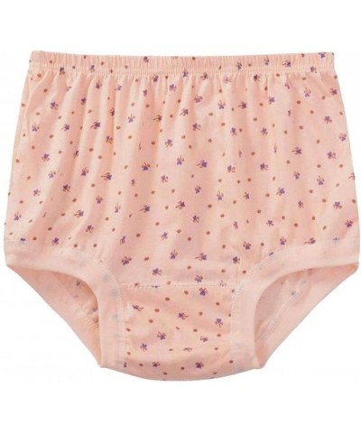 Comfort Soft Underwear High Waisted Print Cotton Brief Panties - 3 - CS18SU9I95M $23.36 Panties