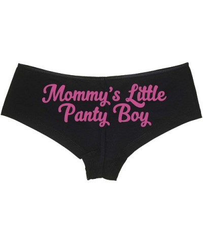 Mommys Little Panty Boy for DMLB or Sissy Boys Black Boyshort - Raspberry - CT18NUTAYKU $20.38 Panties