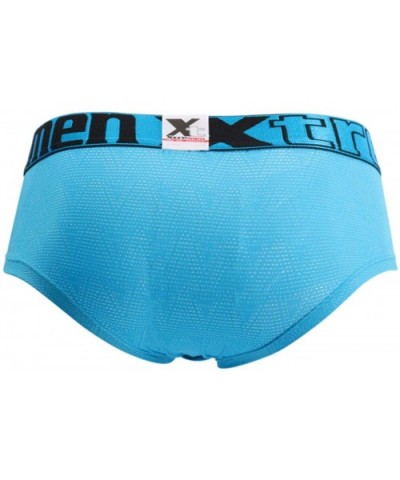 Mens Fashion Underwear Bikini and Briefs - Turquoise_style_91052 - CY18SANDNS6 $26.18 Briefs