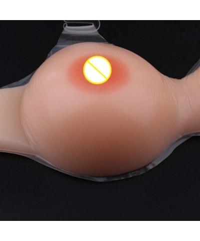 Soft Silicone Breast Forms False Enhancer Prosthesis Breast For Cosplay Prop - Skin a - C919CH8O6U2 $56.67 Accessories