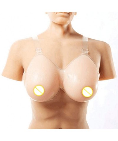 Soft Silicone Breast Forms False Enhancer Prosthesis Breast For Cosplay Prop - Skin a - C919CH8O6U2 $56.67 Accessories