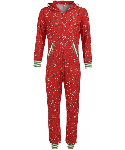 Family Matching Christmas Pajamas Set - Sizes for All Ages! - Red-men - CL18Z4QG0A0 $36.55 Sleep Sets