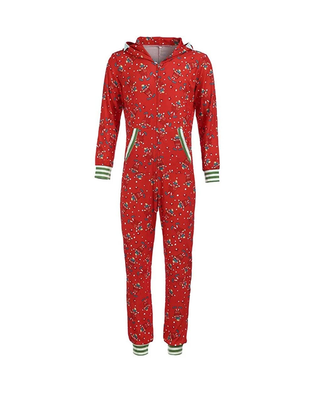 Family Matching Christmas Pajamas Set - Sizes for All Ages! - Red-men - CL18Z4QG0A0 $36.55 Sleep Sets