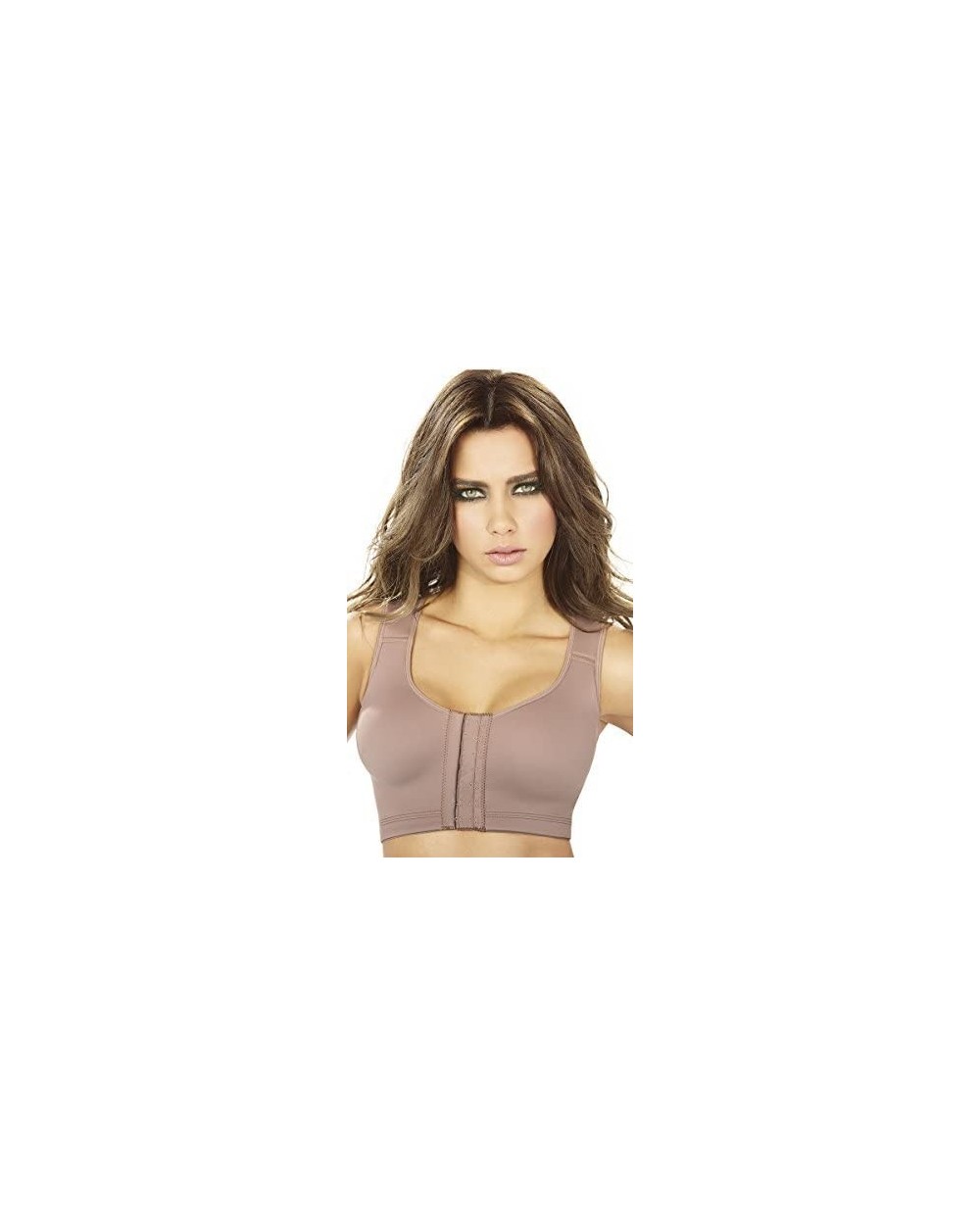 5150 Nicole Post Surgery Bra Surgical Operatory Brassier Brown (XX-Large) - CN12O6I9RGC $52.84 Bras