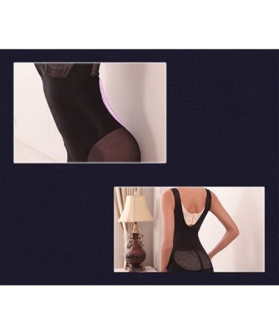 Valentina Women's Bodyshaper Corset Body Briefer Bodysuit Slimming Shapewear - Black - CP12DTF6VM5 $36.68 Shapewear