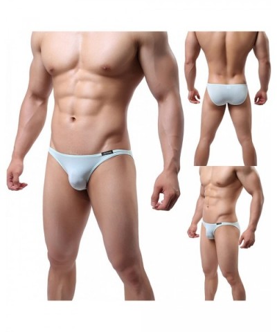 Men's Briefs Soft Waistband Low Rise Underwear - 4 Pack Color 01 - CM18C9CHYDQ $34.32 Briefs