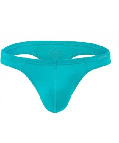 Bamboo Mens Thong Underwear Sexy Man Thong Butt-Flaunting Mens G-String T-Back - Green - CQ18SX947SG $17.32 G-Strings & Thongs