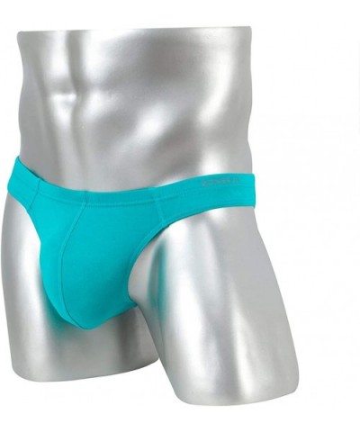 Bamboo Mens Thong Underwear Sexy Man Thong Butt-Flaunting Mens G-String T-Back - Green - CQ18SX947SG $17.32 G-Strings & Thongs