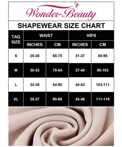 Shapewear Bodysuit for Women Tummy Control Body Shaper Seamless Firm Control Faja Body Briefer - Beige-1 - C818XTRY3C4 $24.64...