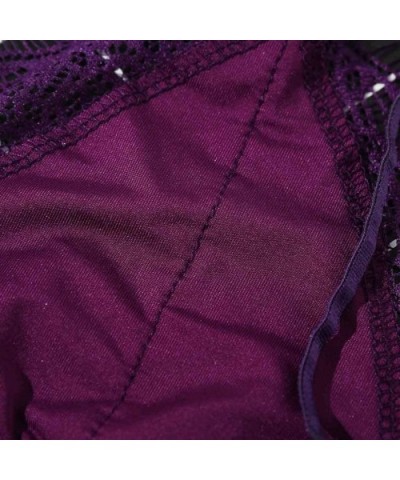 Women Plus Size Vest Crop Wireless Bra Lingerie Lingerie Underwear Camisole - C Purple - CO196HHTM7X $13.93 Camisoles & Tanks