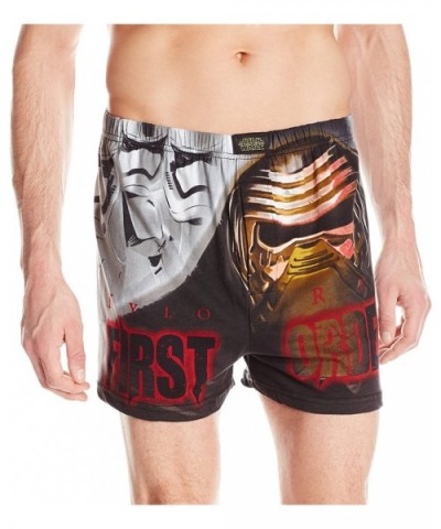 Star Wars Episode 7 Mens First Order Kylo Ren & Stormtroopers Boxer Shorts - CU1262ZJK45 $15.31 Boxers