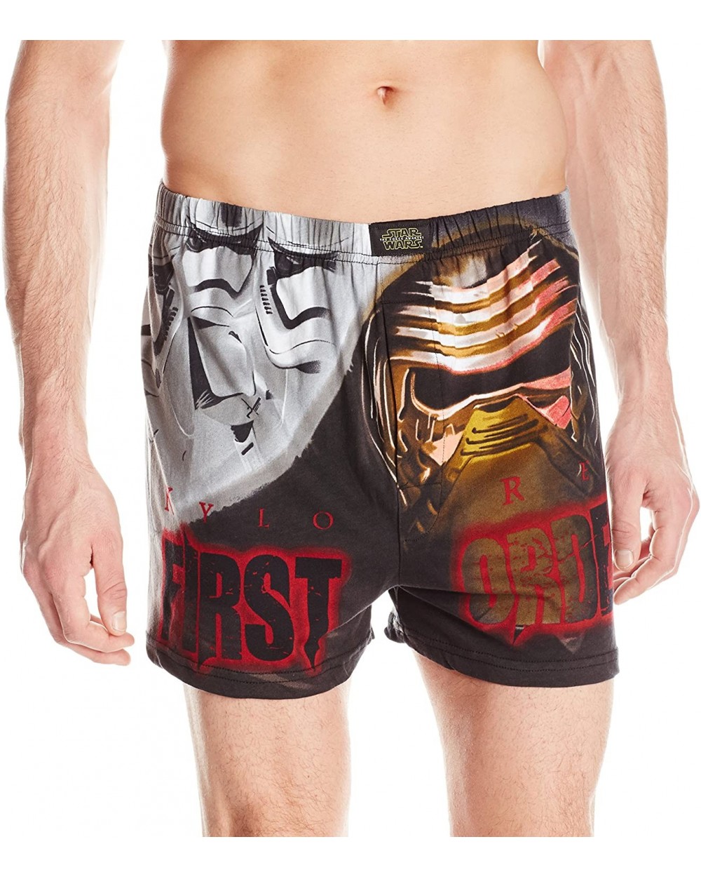 Star Wars Episode 7 Mens First Order Kylo Ren & Stormtroopers Boxer Shorts - CU1262ZJK45 $15.31 Boxers