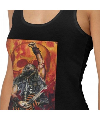 Black Label Society Womens Sexy Tank Tops Comfortable Cool Vest Tshirts Black - Black - CP19DUDG8YH $29.63 Camisoles & Tanks