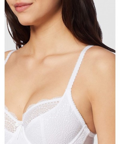 Eclipse Longline Bra - White - CU11CH84UCJ $74.76 Bras