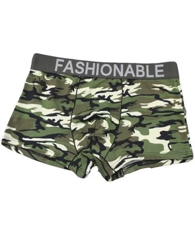 Men's Camouflage Soft Briefs Underpants Knickers Shorts Sexy Underwear Lingerie - C - CN18XH276SG $14.51 G-Strings & Thongs