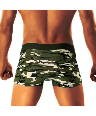 Men's Camouflage Soft Briefs Underpants Knickers Shorts Sexy Underwear Lingerie - C - CN18XH276SG $14.51 G-Strings & Thongs