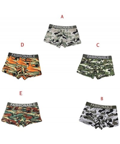 Men's Camouflage Soft Briefs Underpants Knickers Shorts Sexy Underwear Lingerie - C - CN18XH276SG $14.51 G-Strings & Thongs