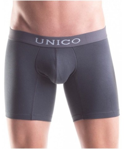 Underwear for Men Cotton Medium Boxer Briefs Ropa Interior de Hombre - 12000901 Asphalt - CN184S8DSL5 $27.34 Boxers