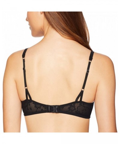 Racy Lace Demi Bra Bra - Black - CB1867R4CSM $58.83 Bras