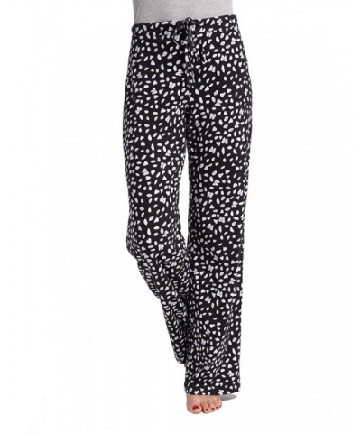 Womens casual stretch cotton pajama pants simple lounge pants charcoal - Butterfly Print - CV18IETGDCL $22.60 Bottoms