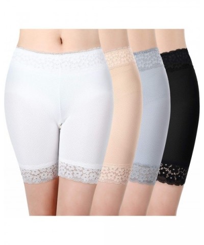 Women Lace Shorts Underwear Yoga Shorts Stretch Safety Leggings Undershorts for Girls - CP18WXKCL8R $34.44 Panties