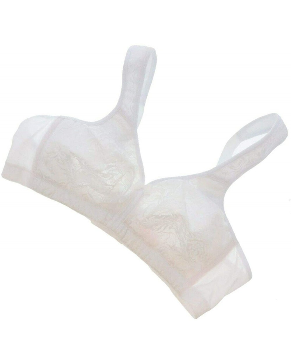 Wild Rose Seamless Wirefree Support Bra A260367 - White - C418ISEMX88 $44.01 Bras