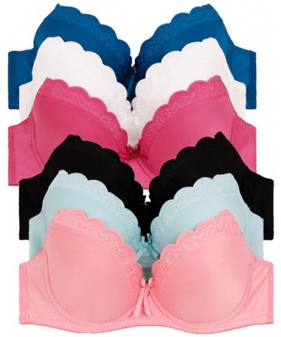 Women's Assorted Bras (Packs of 6) - Various Styles - 98 - CW19C2OWNTL $39.68 Bras