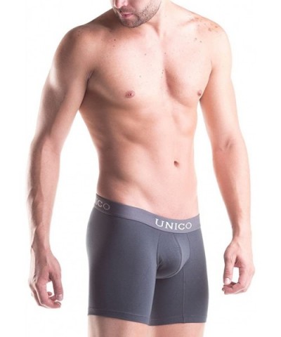 Underwear for Men Cotton Medium Boxer Briefs Ropa Interior de Hombre - 12000901 Asphalt - CI184S727SR $28.02 Boxer Briefs