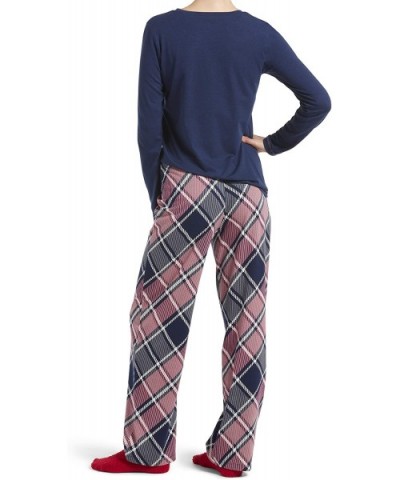 Women's Printed Knit Tee and Pant 3 Piece Pajama Set - Medieval - Vintage Truck - C518H8QA3NT $46.14 Sets