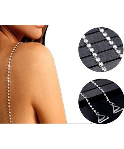 Women Party Wedding Diamante Bra Straps Crystal Show Size One Size - CJ12JFGIQ6B $14.44 Accessories