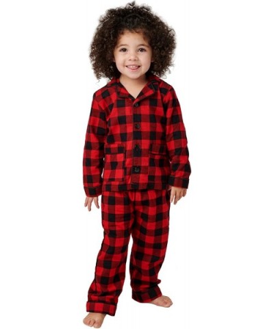 Family Christmas Pajama Sets- Matching Pajamas for Men- Women- and Children - Red Buffalo Check Plaid - Kids - CE18TRI4DOT $5...