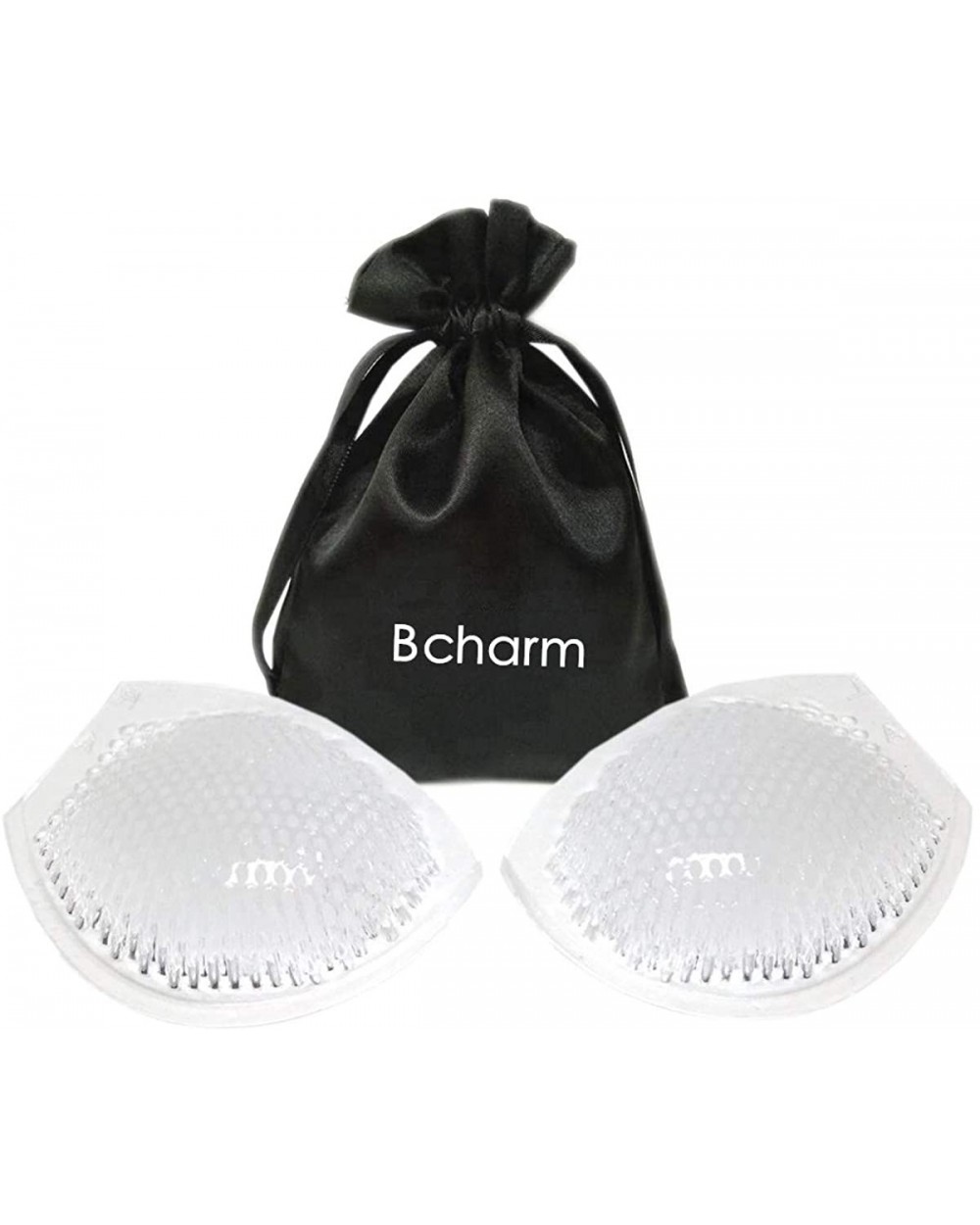 Breathable Lightweight Perforated Silicone Bra Insert Breast Enhancer Push Up Pads - CY197HIKXR5 $21.26 Accessories