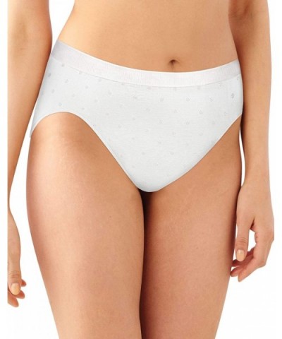 Women's Hi-Cut Panty - White Dot - CW18Y95Y4HR $12.61 Panties