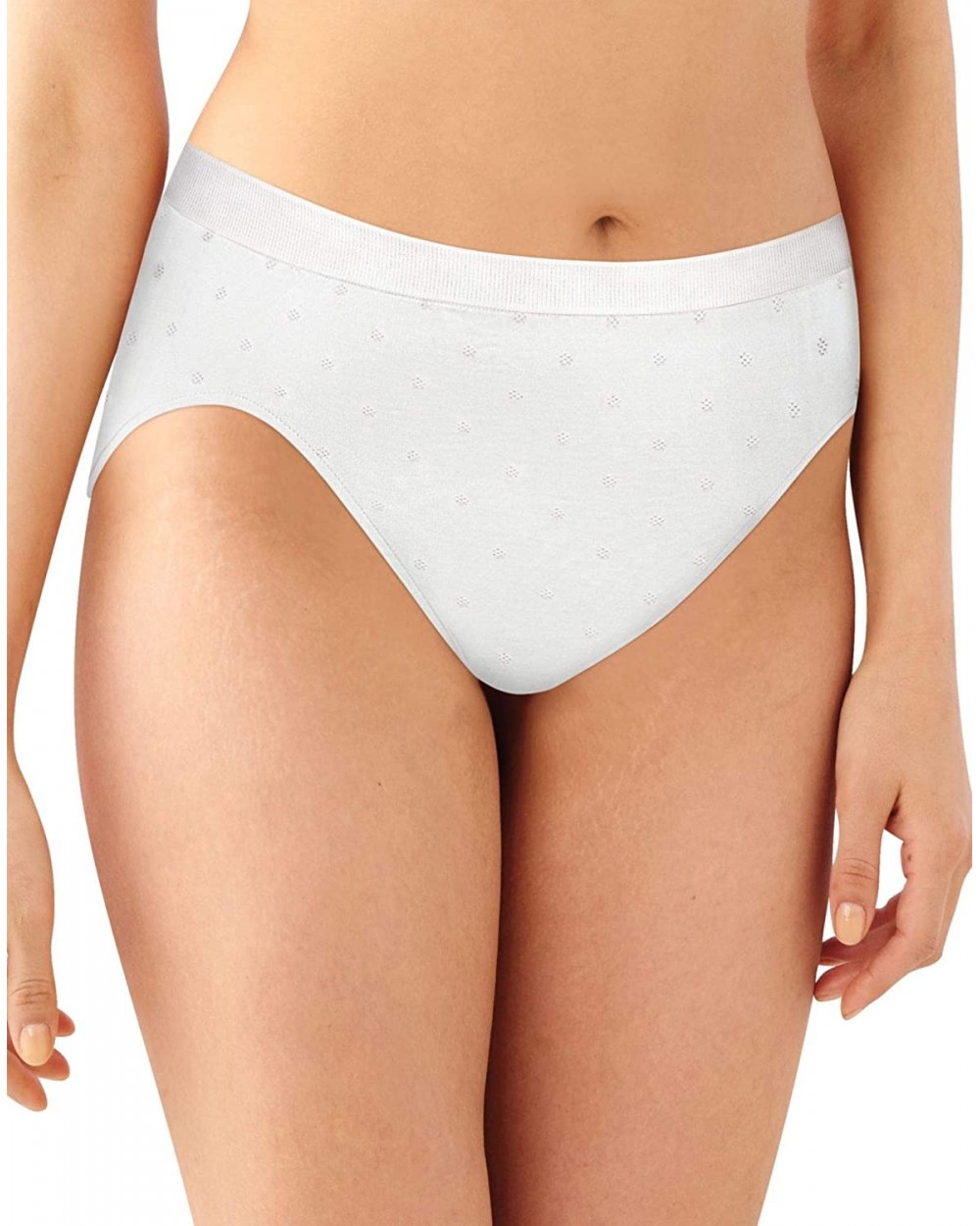 Women's Hi-Cut Panty - White Dot - CW18Y95Y4HR $12.61 Panties