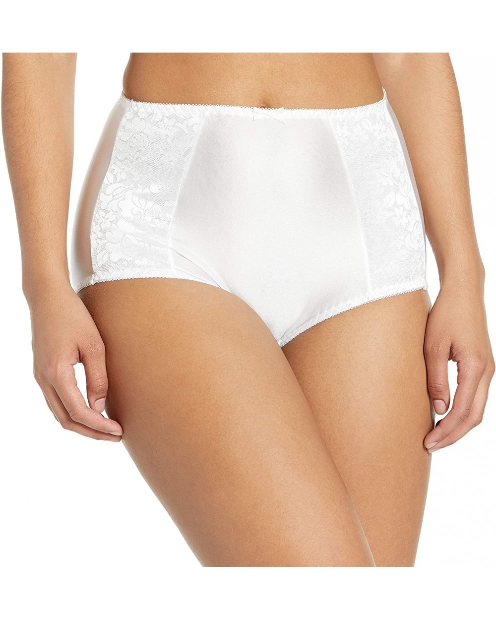 Women's Essentials Double Support Brief - White for Daywear - CH182M76U48 $13.57 Panties