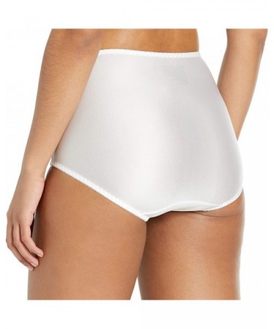 Women's Essentials Double Support Brief - White for Daywear - CH182M76U48 $13.57 Panties