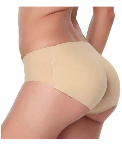 Womens Butt Lifter Push up Padded Panty Enhancer Control Panties Underwear - Flesh - CS18DHCEU36 $13.15 Panties