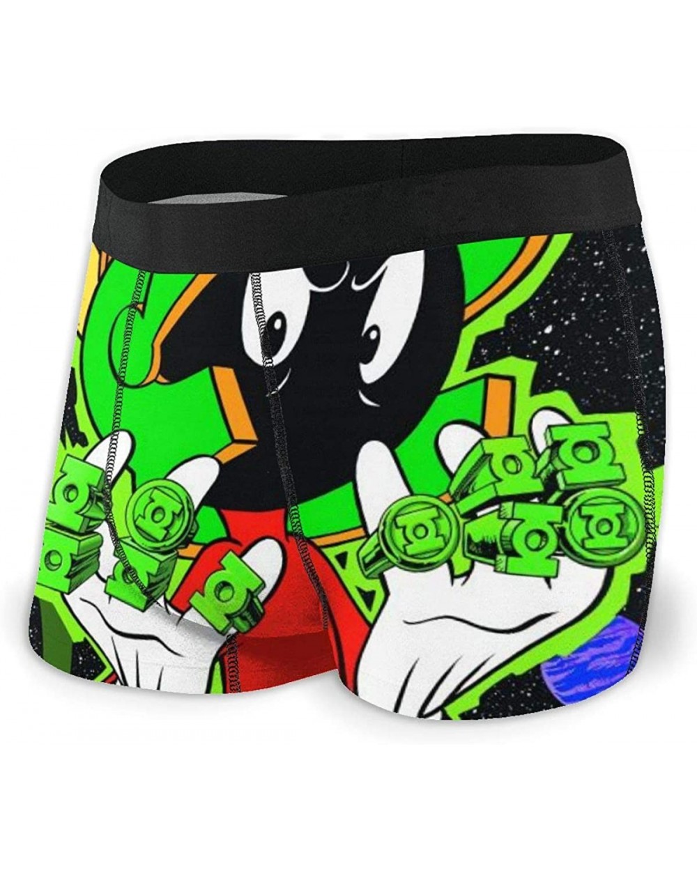 Ma-rvin The Martian Men's Comfort Waistband Boxer Brief for Men Boys - Ma-rvin the Martian8 - C11974CWHKA $37.60 Boxer Briefs