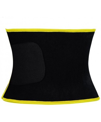 Waist Cincher Tummy Trimmer Trainers Belt Weight Loss Slimming Women Workout Corset - Yellow - C21847GI0OQ $21.46 Shapewear