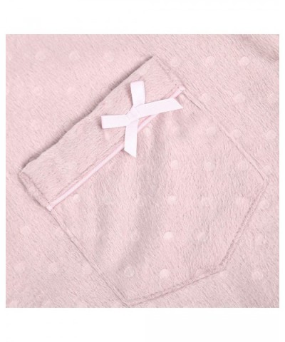 Women's Soft and Warm Fleece Two-Piece Set Size RHW2773 - (Rhw2761) Nude Only One Piece - CG17YK04O46 $21.65 Robes