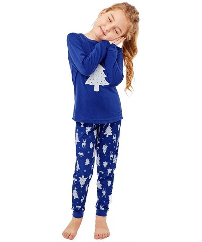 Matching Family Christmas Pajamas Set Soft Cotton Clothes Sleepwear - Christmas Tree - CS18KOOZGZ9 $25.74 Sleep Sets