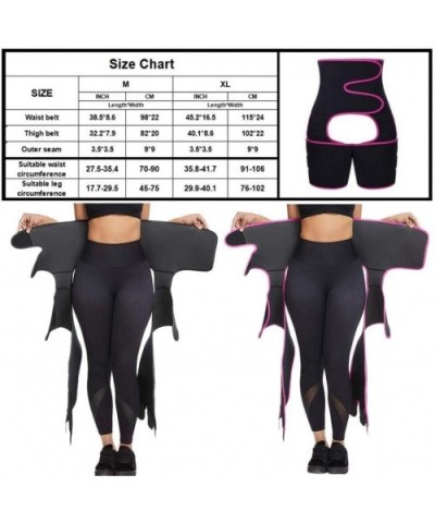 Women Slim Thigh Leg Shapers Slender Slimming Belt Thigh Slimmer Wrap Shaper Bodysuit Shapewear - Red - C7198NA6D68 $47.72 Sh...