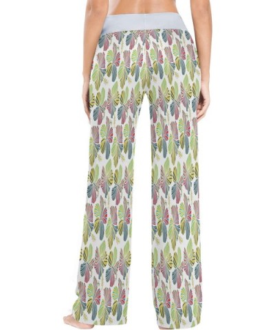 Womens Pajama Lounge Pants Daisy Tropical Chamomile Wide Leg Casual Palazzo Pj Sleep Pants Girls - 3d Print 3 - C519DG43SGM $...