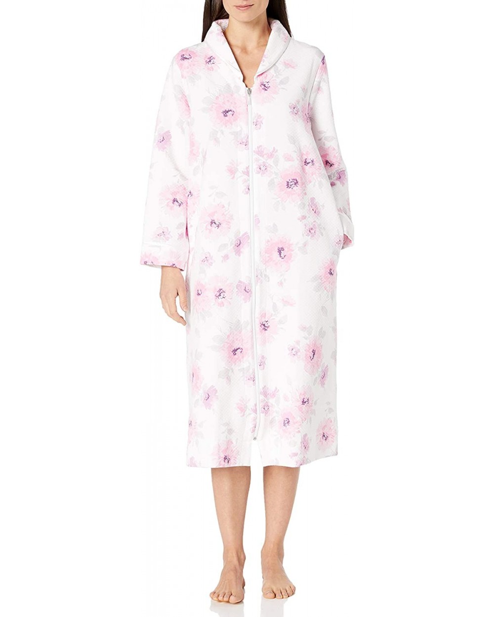 Women's Long Robe - Watercolor - CU18T0RRMKY $73.14 Robes