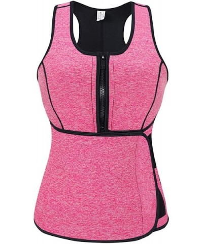 Neoprene Sweat Vest for Women- Slimming Body Shaper with Adjustable Waist Trimmer Belt- Weight Loss - New Pink. - CV19049S9QU...